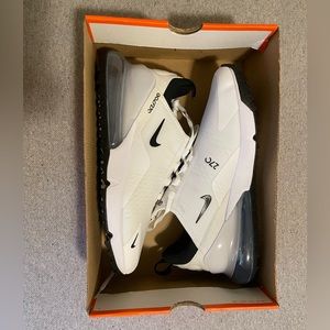 NWT: NIKE Air Max 270 G Golf Shoes - Size 10